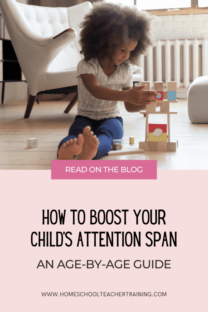 a girl playing with blocks
