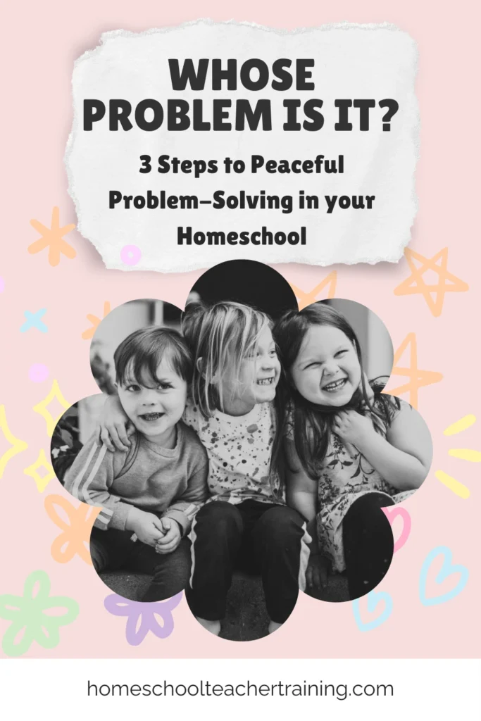 three kids sitting and smiling together